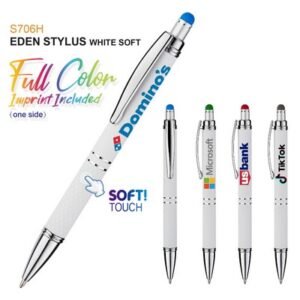 Eden Stylus White Soft Pen