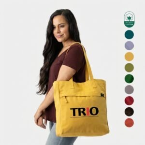TERRA THREAD® - Executive Work Tote Bag Sustainable GOTS & Fair Trade Certified